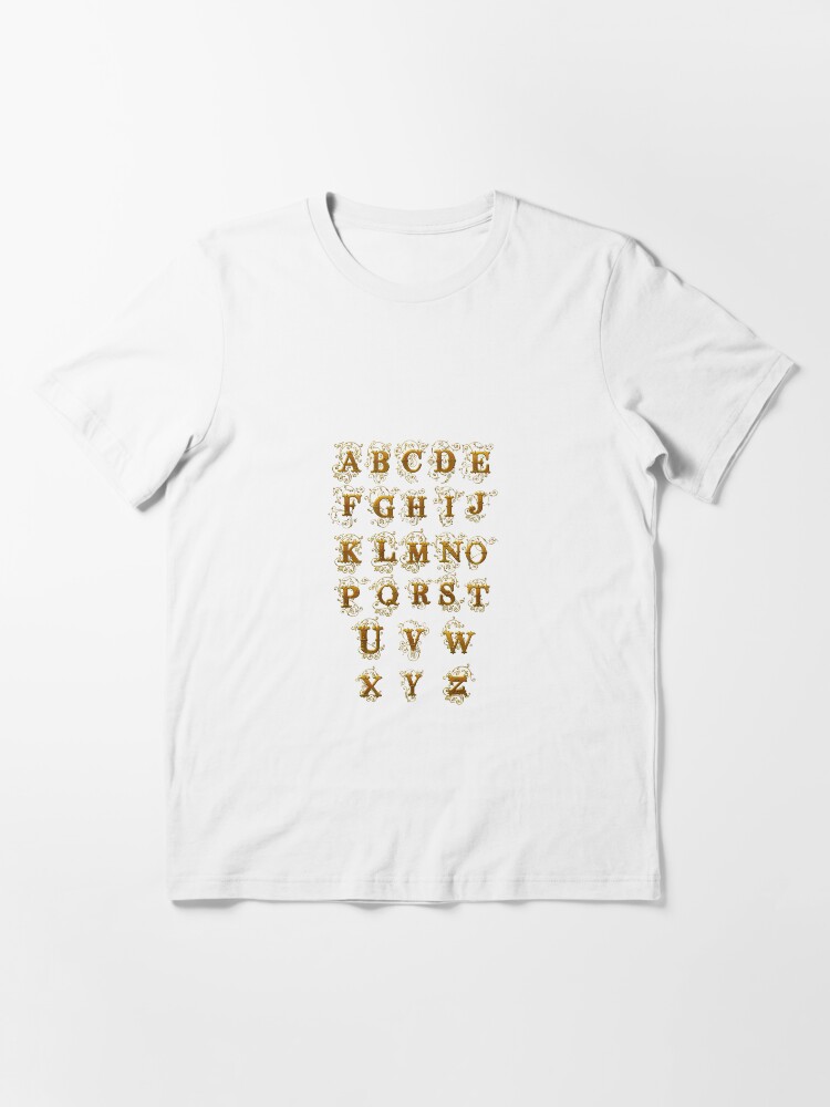 Alphabet Lore Shirt For Kids Cartoon T-Shirt Tee Boys Girls Fit 2