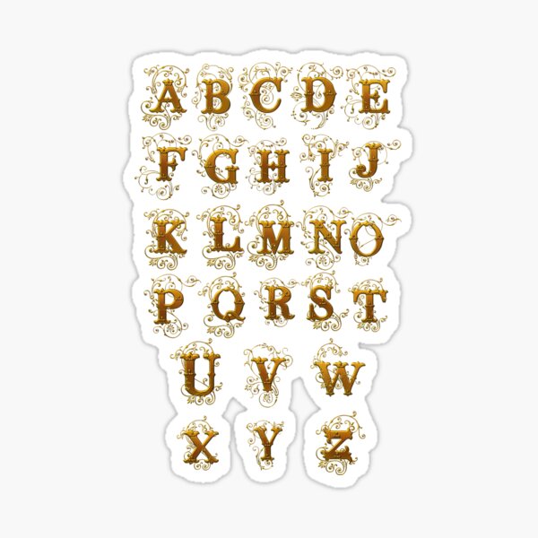 Alphabet Lore Series Sticker for Sale by Ezz-Design