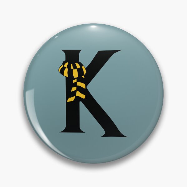 Item preview, Letter K huffle harry magic school lettering designed and sold by LeosfNorthd.