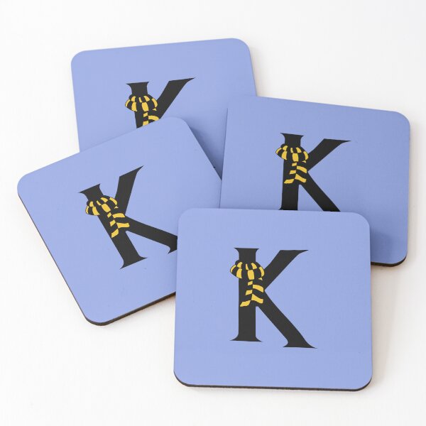 Item preview, Letter K huffle harry magic school lettering designed and sold by LeosfNorthd.