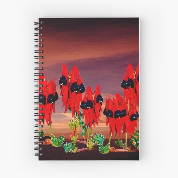 Item preview, Aussie Sturt Desert Pea designed and sold by Fluid Artzworx.