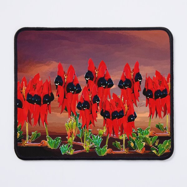 Item preview, Aussie Sturt Desert Pea designed and sold by Fluid Artzworx.
