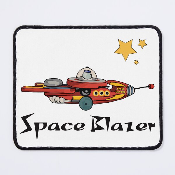 Item preview, Vintage Space Blazer Toy Rocket  designed and sold by Unhinged Heather.