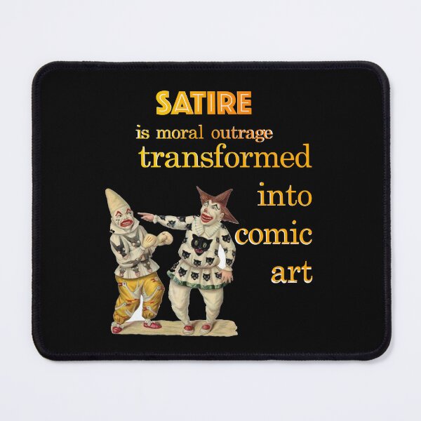 Item preview, satire: satire definition designed and sold by CommonSenseClub.