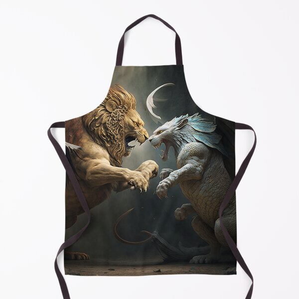 Item preview, Lion Vs Dragon - Mythical Animals designed and sold by JoshiexJames.