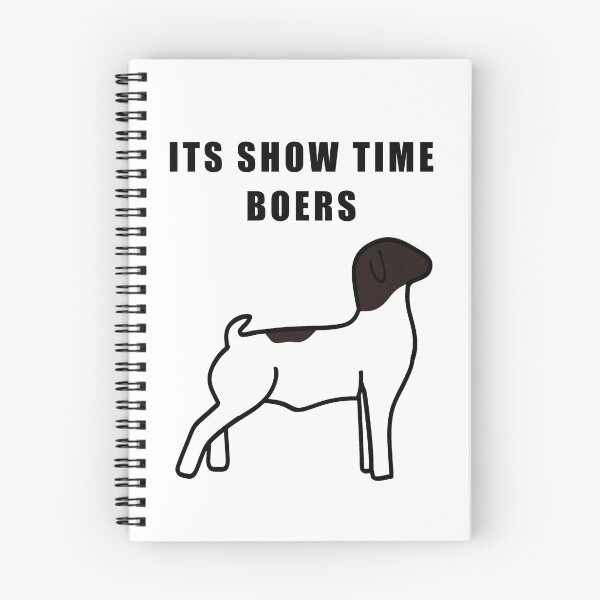 Item preview, ITS SHOW TIME BOERS Brownish reddish and white goat designed and sold by Horsequeenozie.