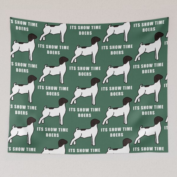 Item preview, ITS SHOW TIME BOERS Brownish reddish and white goat designed and sold by Horsequeenozie.