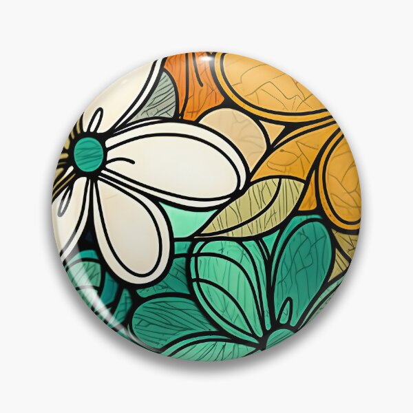 Item preview, Vintage Tropical Flowers designed and sold by Tropicohana.