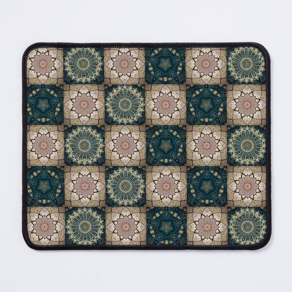 Item preview, beautiful symmetrical mandala pattern combined with filigree art and abstract flowers. designed and sold by Malogue.