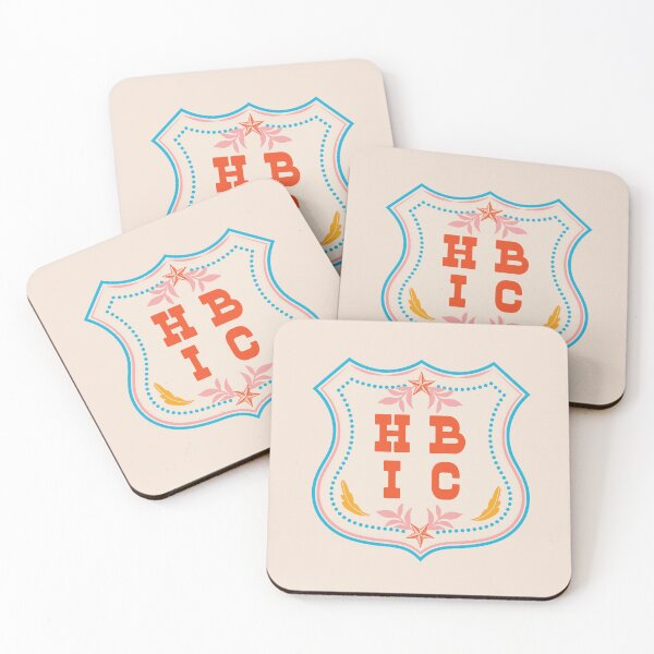 Item preview, HBIC Head Bitch In Charge Sheriff Badge designed and sold by OKObjects.