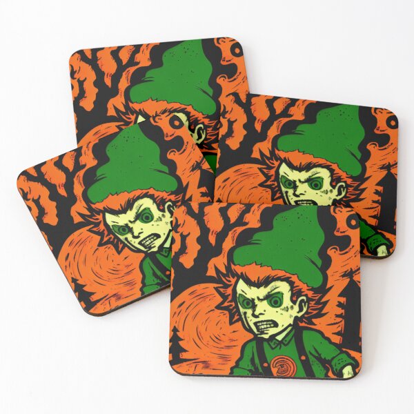 Item preview, The Maniacal Leprechaun: A Portrait of Madness designed and sold by SPOOKY-365.