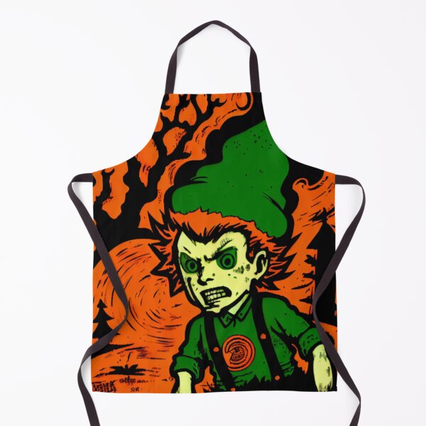 Item preview, The Maniacal Leprechaun: A Portrait of Madness designed and sold by SPOOKY-365.