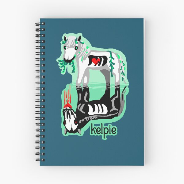 Item preview, Kelpie fae evil faerie brook horse horse monster cryptid legend scary river monster designed and sold by sandpaperdaisy.