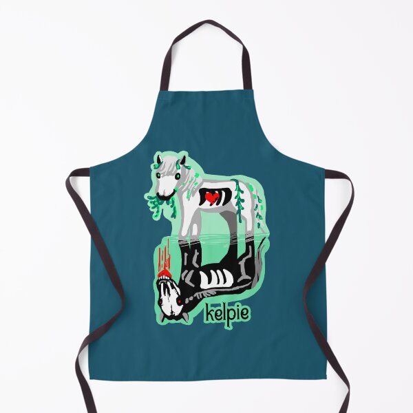 Item preview, Kelpie fae evil faerie brook horse horse monster cryptid legend scary river monster designed and sold by sandpaperdaisy.