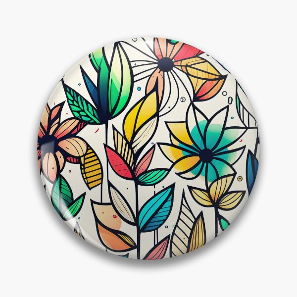 Item preview, Vintage Tropical Flowers designed and sold by Tropicohana.