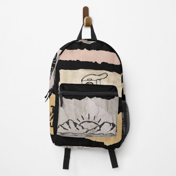 Item preview, Doodle collage & line Drawing for traveler designed and sold by TypeWrite.