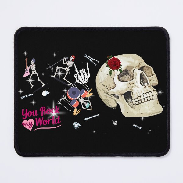 Item preview, You Rock My World Skeleton Band designed and sold by theprof2021.