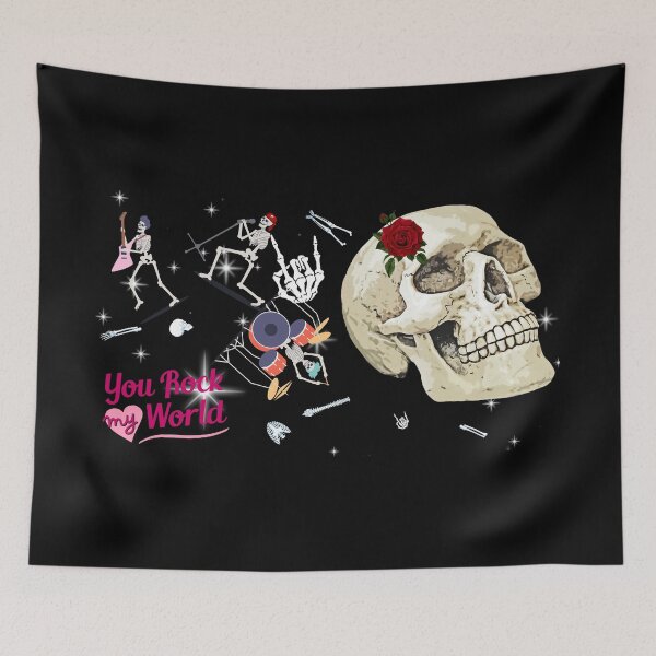 Item preview, You Rock My World Skeleton Band designed and sold by theprof2021.