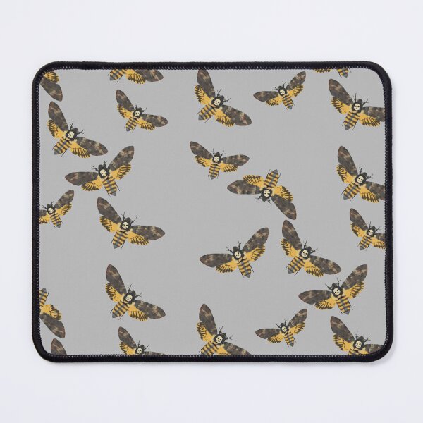 Item preview, Death's Head Moths Grey designed and sold by Ashley Gagnon.