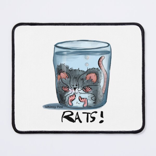 Item preview, Rats designed and sold by Whimsy Pose Illustrations.