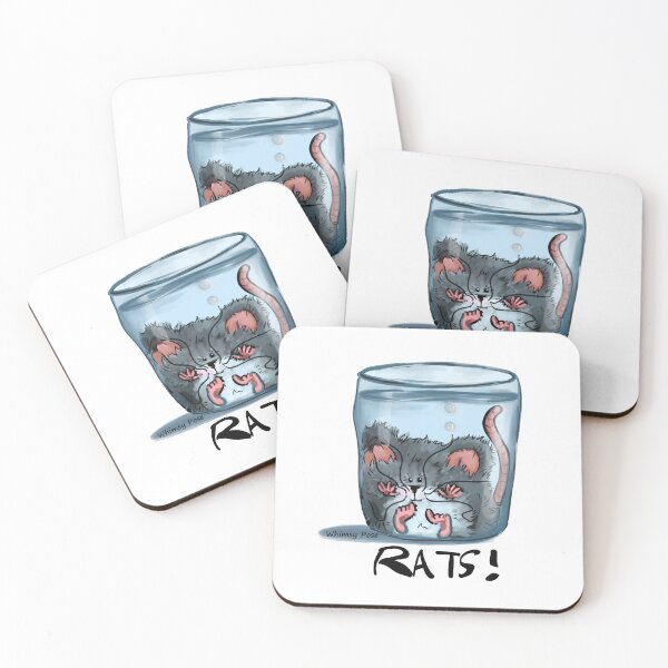 Item preview, Rats designed and sold by Whimsy Pose Illustrations.