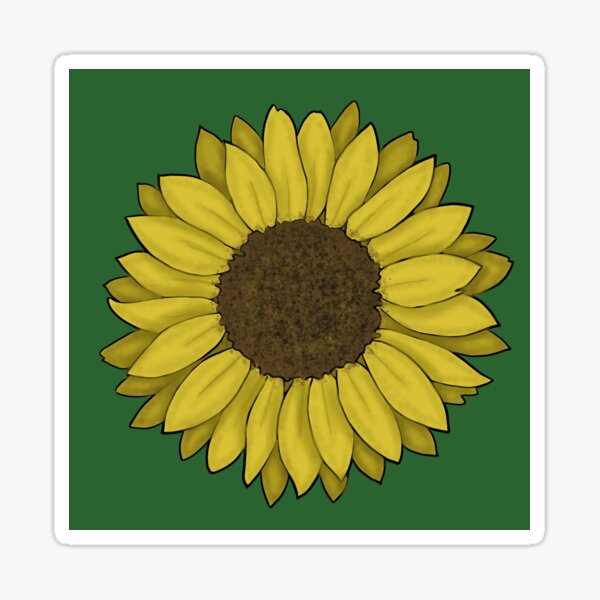 Item preview, Simple sunflower  designed and sold by AziJ-Designs.
