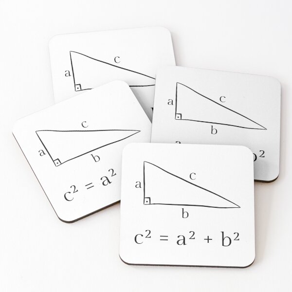 Item preview, Pythagoras theorem - mathematics designed and sold by Mapsart-.