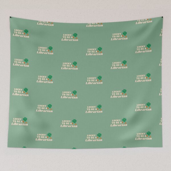 Item preview, Lucky to be a Librarian  designed and sold by sirilakk.