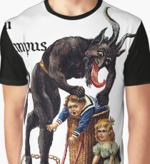 Gruss Vom Krampus Grafik T-Shirt