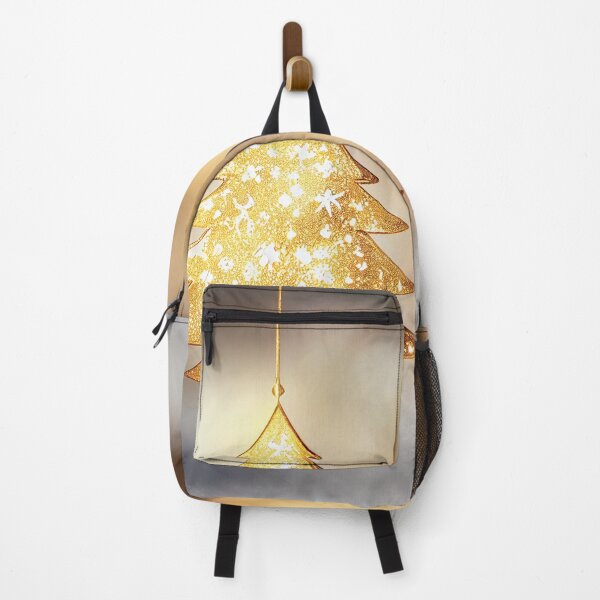 Item preview, a golden christmas tree ornament hanging from a string designed and sold by DesignAtYO.
