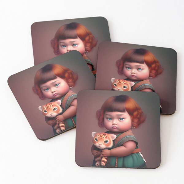 Item preview, Cute kid with kitty designed and sold by Liljinkzy.
