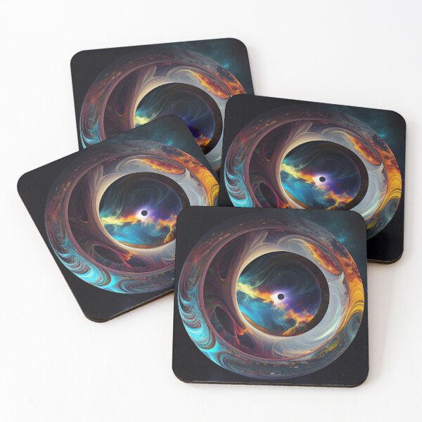 Item preview, Cosmic Black Hole Space Marble Design designed and sold by entwithanaxe.