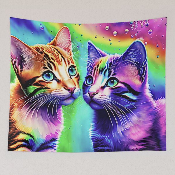 Item preview, Rainbow Kitties  designed and sold by darlene80184.