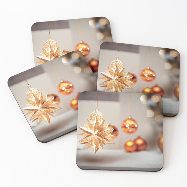 Item preview, a golden star ornament hanging from a string designed and sold by DesignAtYO.