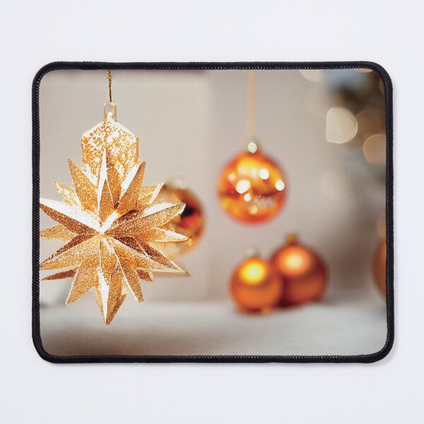 Artikelvorschau, a golden star ornament hanging from a string entworfen und verkauft von DesignAtYO.
