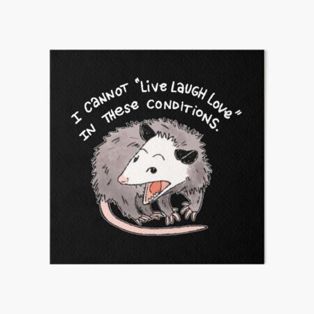 Possum Live Ugly Fake your Death Opossum Team Trash Backpack by