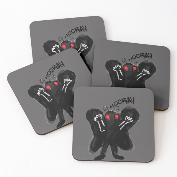 Item preview, Hooray little Mothman designed and sold by InkThinkArt.