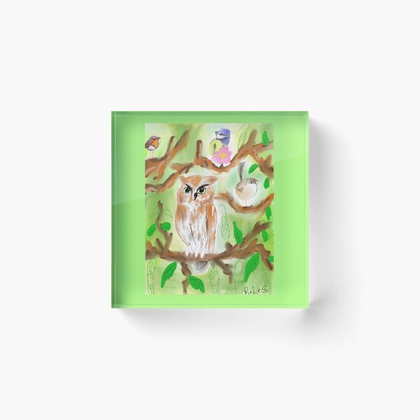Item preview, Bird garden designed and sold by ArtistRebeccaLS.