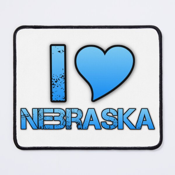 Item preview, I Love Nebraska - Skate Style designed and sold by ImgByLili.