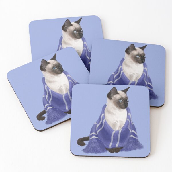 Item preview, Wise Siamese Kitten designed and sold by Sascha Durbin.