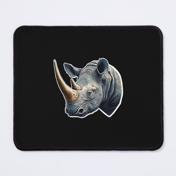 Item preview, Rhino minimal design designed and sold by hamishby.