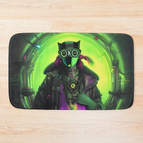 Item preview, Cybergoth Cat Man designed and sold by blakcirclegirl.