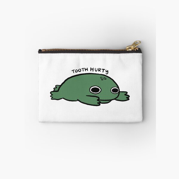 Item preview, Tooth Hurty | Sad Green Frog designed and sold by iristocat.
