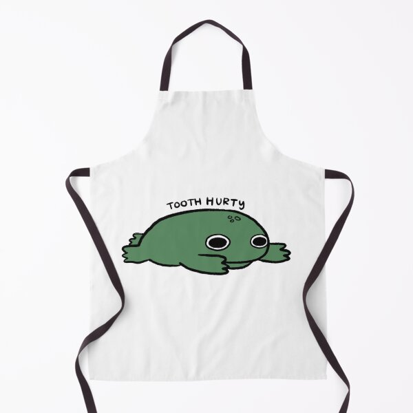 Item preview, Tooth Hurty | Sad Green Frog designed and sold by iristocat.
