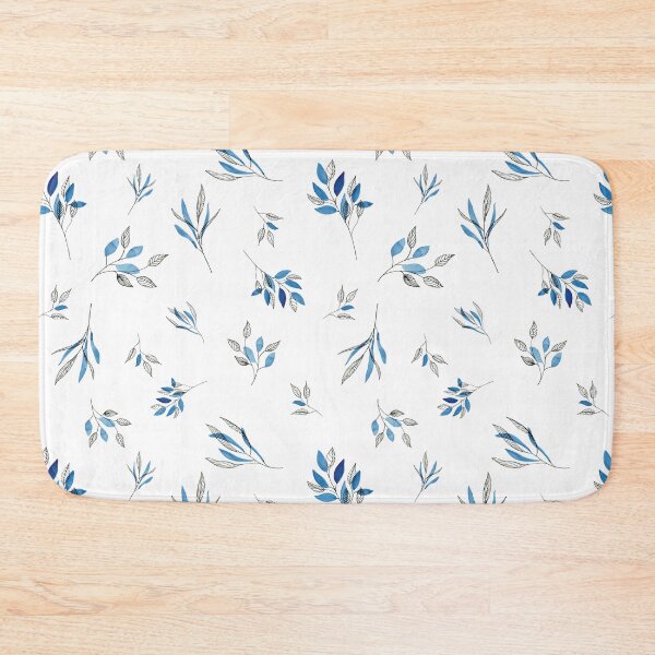 Item preview, Leaves of Blue in Watercolour and Ink designed and sold by FuriByDesign.