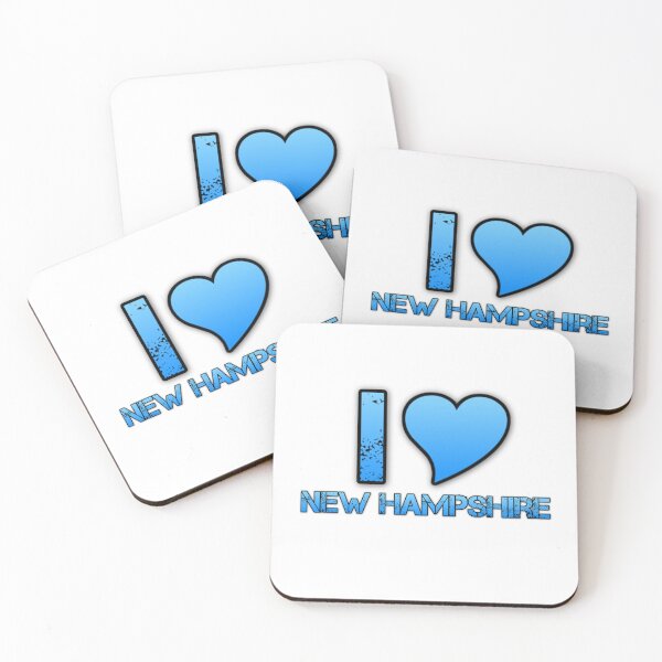 Item preview, I Love New Hampshire - Skate Style designed and sold by ImgByLili.
