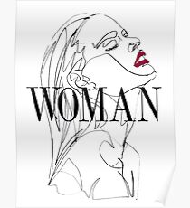 WOMAN Harry Styles Poster