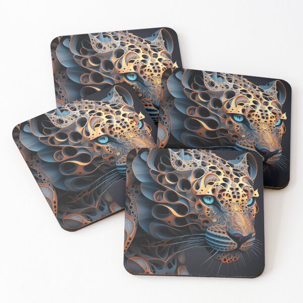 Item preview, Fractal Jaguar designed and sold by Psychedelic-Sap.
