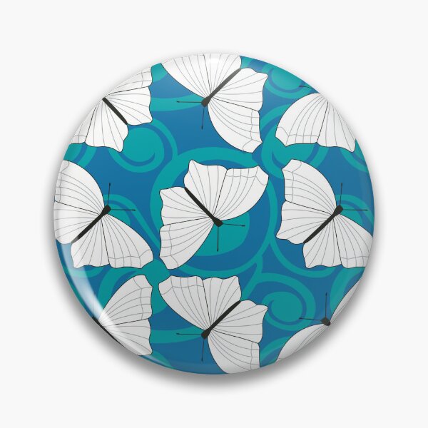 Item preview, Cute White Butterfly Pattern designed and sold by MoePark.