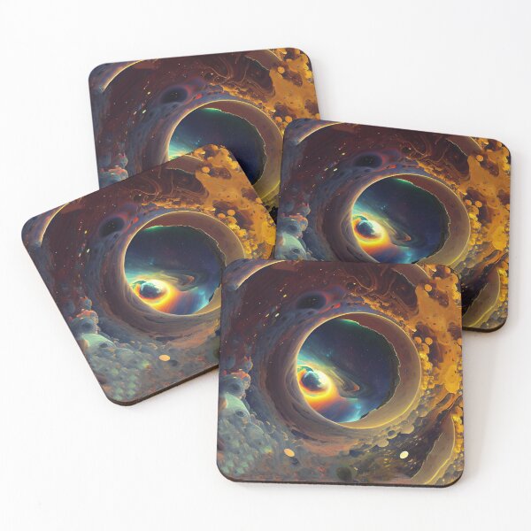 Item preview, Cosmic Wormhole Space Marble designed and sold by entwithanaxe.